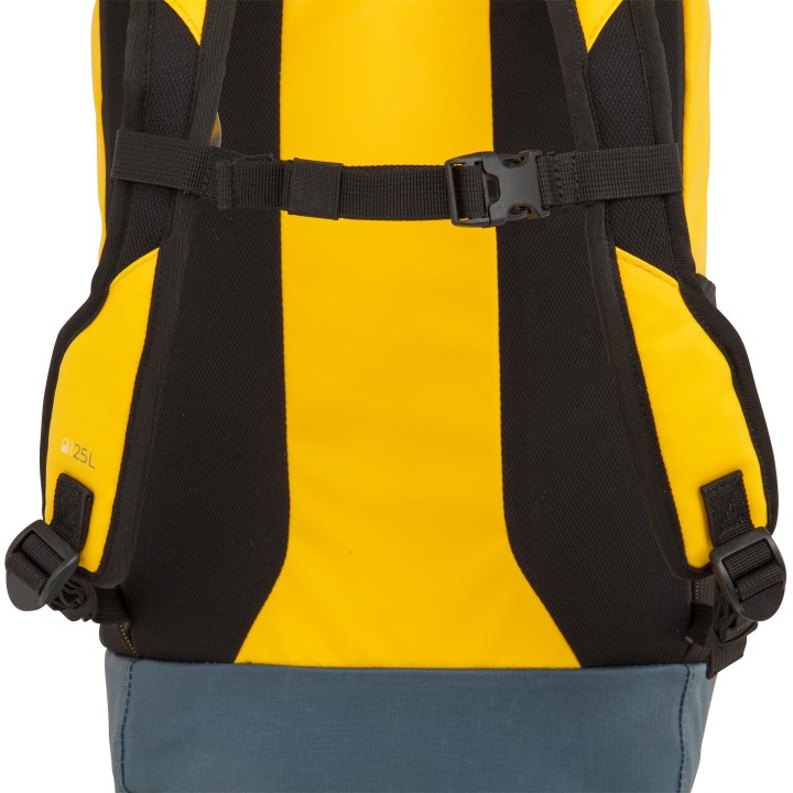 Sac à dos imperméable 25L Jaune