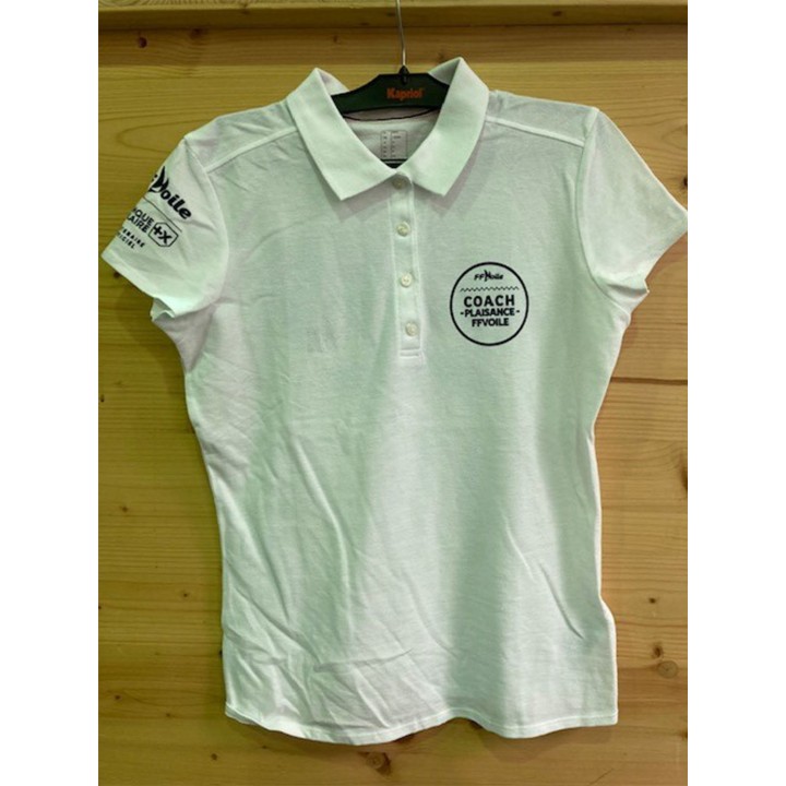 Polo Coach Plaisance Blanc Femme