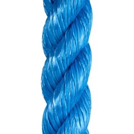 Cordage polypro bleu flottant