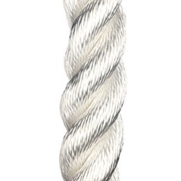 Cordage polyamide blanc coulant