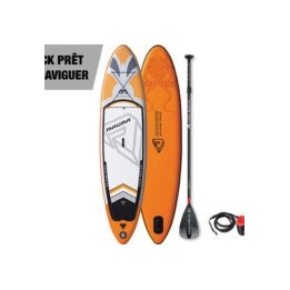 SUP Air Aquamarina MAGMA 10'10" + pagaie + leash + pompe