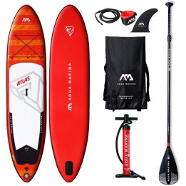 SUP Air Aquamarina ATLAS 12' + pagaie + leash + pompe