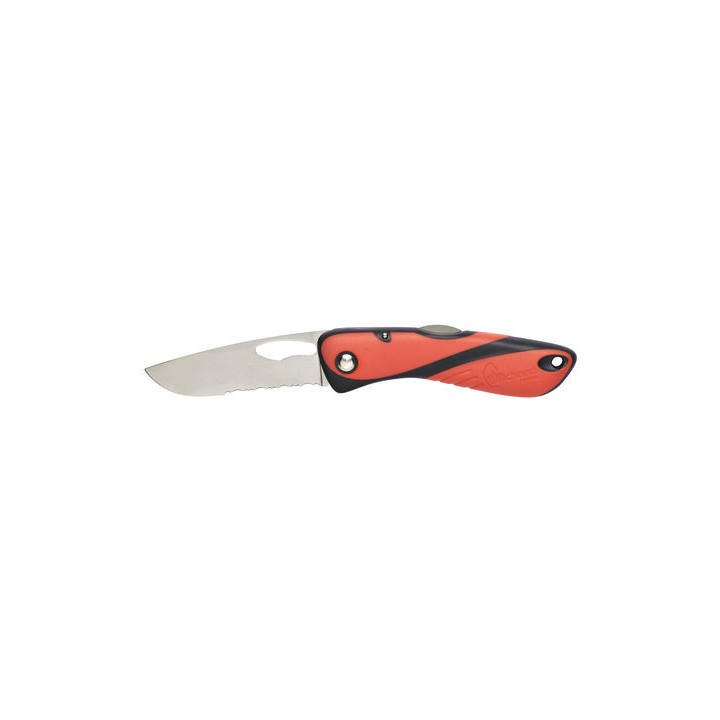 Couteau Wichard OFFSHORE orange - Lame crantée