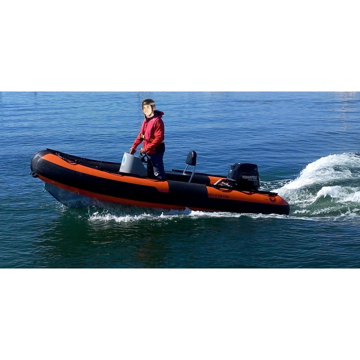 Semi-rigide coque alu SC420