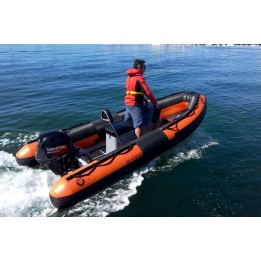 Semi-rigide coque alu SC420