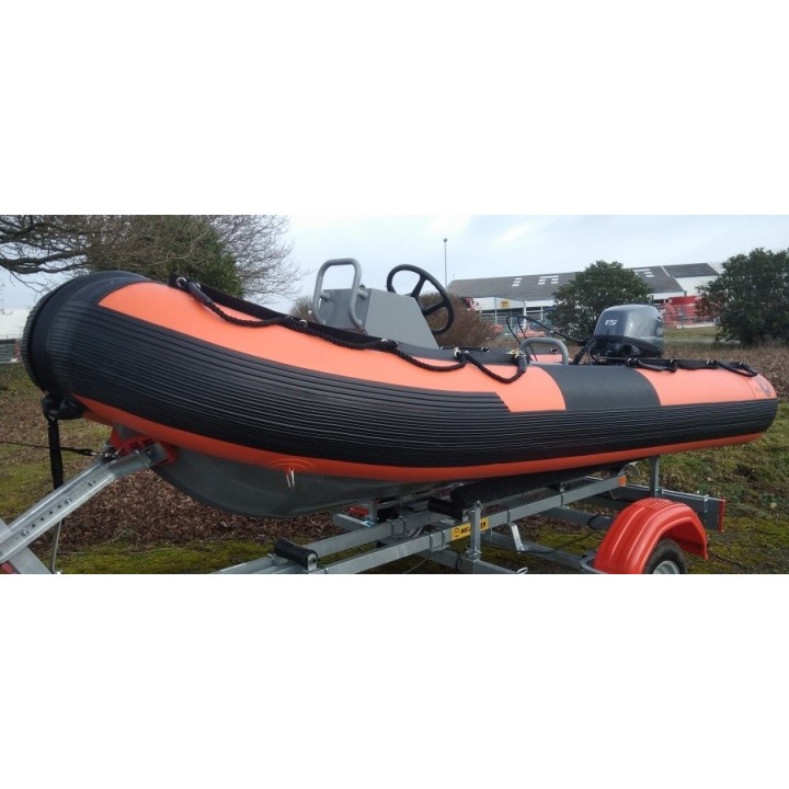 Semi-rigide coque alu SC370