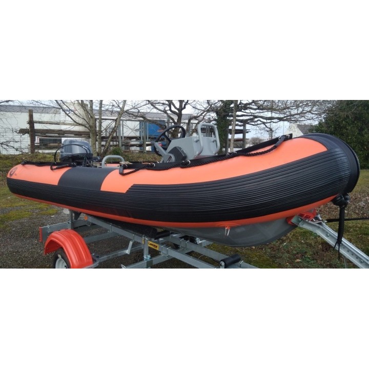 Semi-rigide coque alu SC370