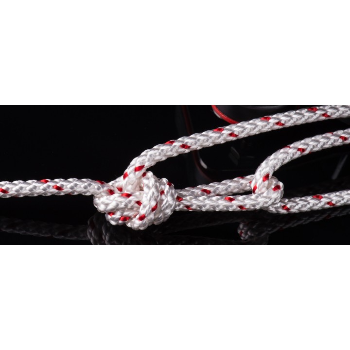 Drisse 969 blanc fil bleu ou rouge
