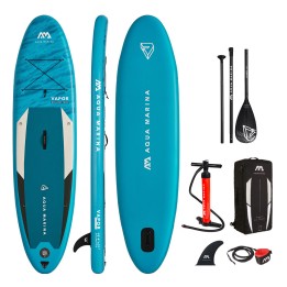 SUP Air Aquamarina VAPOR 10'4 + pagaie+leash+pompe