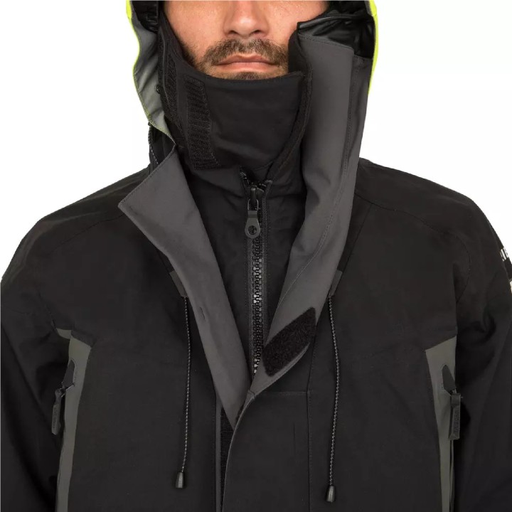 Veste de quart Homme Gamme 900 noir siglée FFVoile