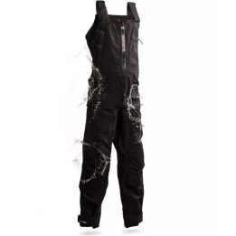 Salopette de quart Homme Gamme 900 noir siglée FFVoile
