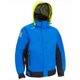 Blouson Homme Gamme 500 bleu/jaune siglé FFVoile