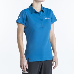 Polo manches courtes Gamme 100 navy siglé FFVoile