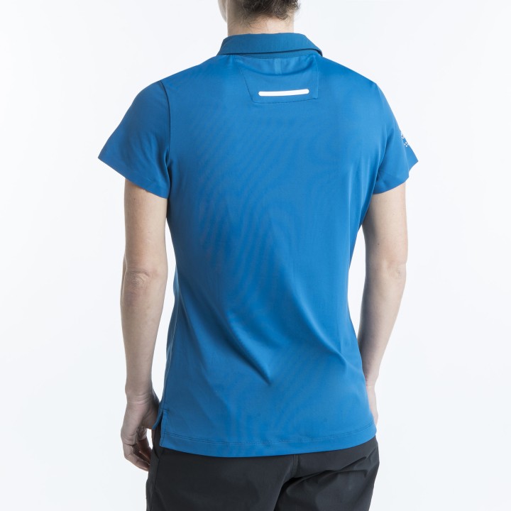 Polo manches courtes Gamme 100 navy siglé FFVoile