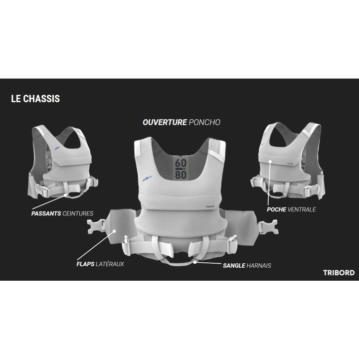Gilet Tribord BA50 siglé FFVoile