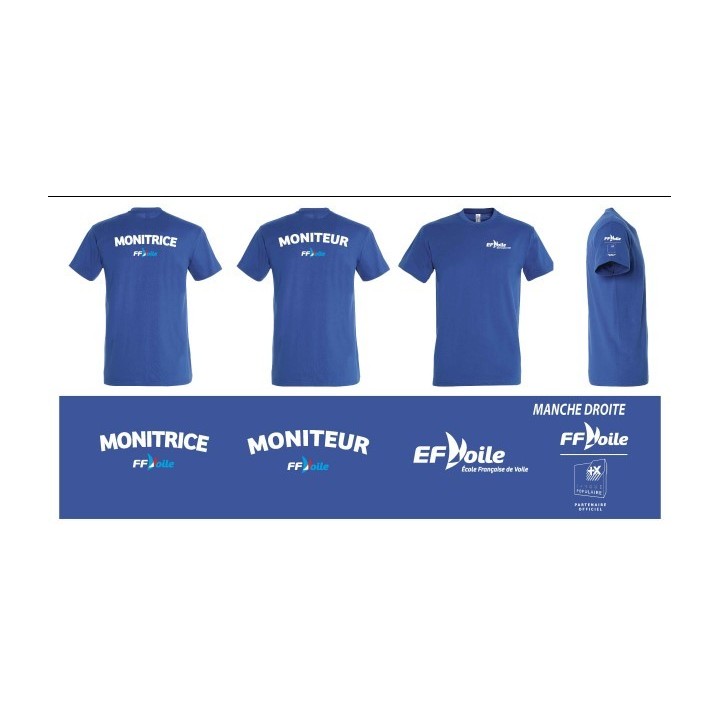 Tee-shirt EFVoile : gamme homme