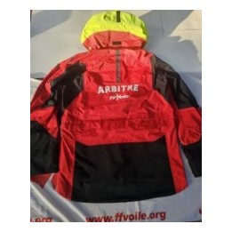 VESTE 900 OFFSHORE ROUGE ARBITRE FFVOILE