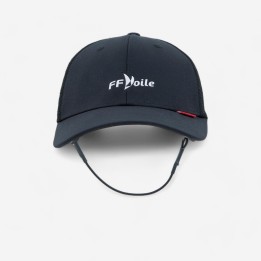 Casquette bateau sailing 500 adulte voile noir ffv
